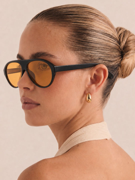 Luigi Black Sunglasses With Frame Luigi Black Sunglasses With Frame