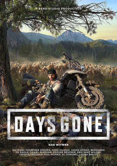 Days Gone | Disc Cover Ξύλινο
