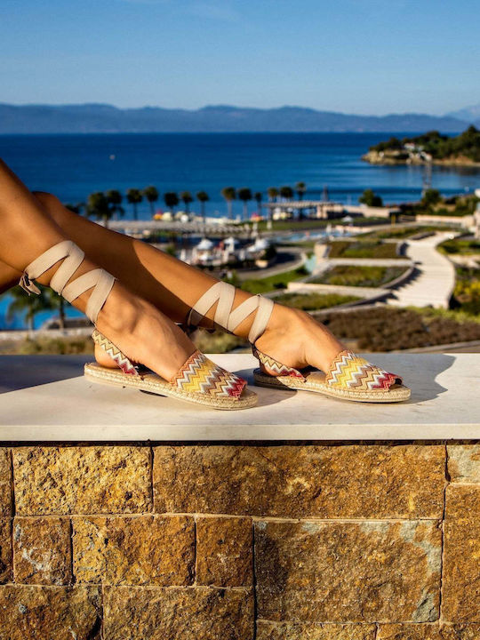 Straw Espadrilles Multicolour Straw
