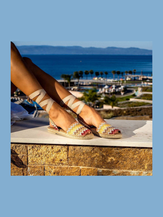 Straw Espadrilles Multicolour Straw