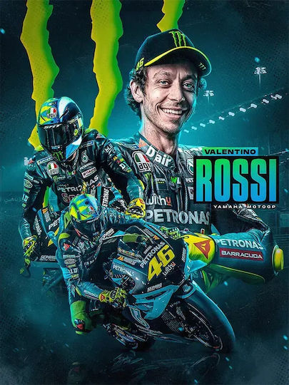 Motogp Valentino Rossi Ξύλινο