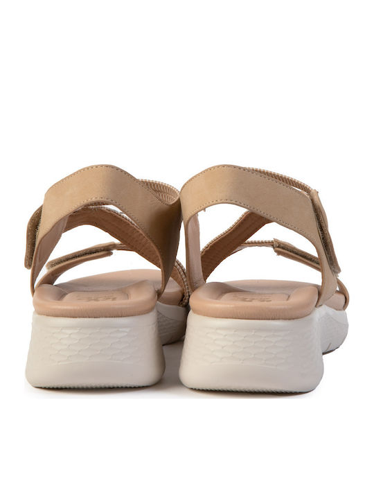 Γυναικεία Σανδάλια Flatforms Μπεζ
