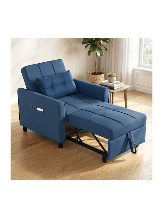 Relax Armchair Blue 69x82x85cm