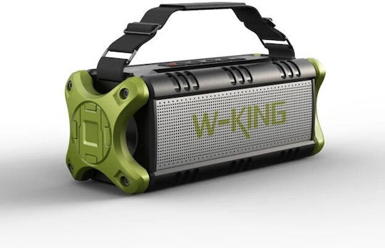 W-King D8 Bluetooth Speaker 50W with Battery Life up to 24 Hours Green