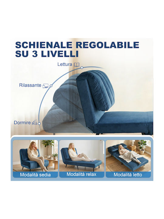 HomCom Polyrθrona Krebati Blau 88x92x88cm