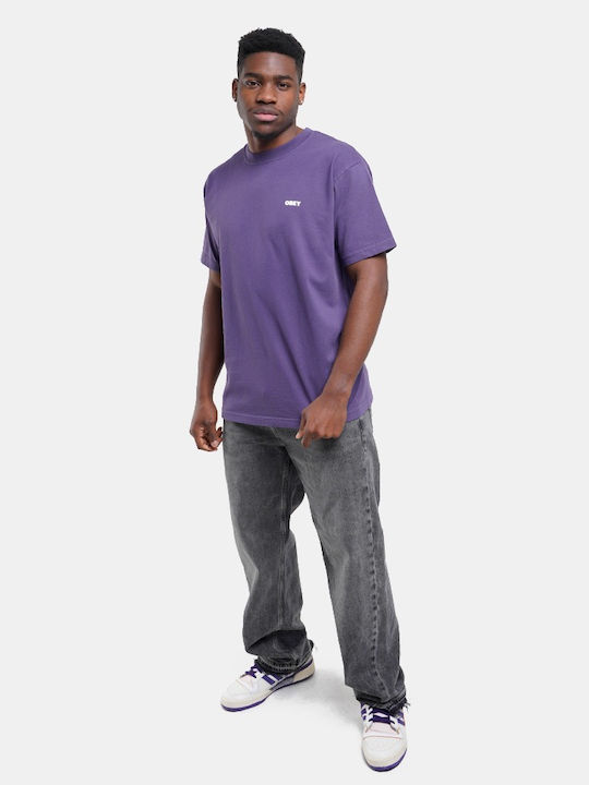 T-Shirt Pigment Purple Velvet