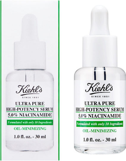 Kiehl's Ultra Pure High Potency 5% Niacinamide Anti-aging Serum Face with Niacinamide 30ml