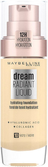 Maybelline Dream Satin Liquid Foundation SPF13 10 Ivory 30ml