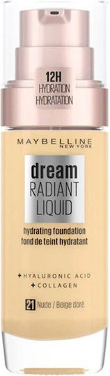 Maybelline Dream Satin Liquid Make Up 21 Nude 30ml