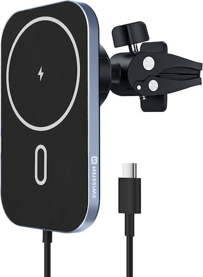 Swissten Auto Handyhalterung mit Magnet MagSafe Schwarz