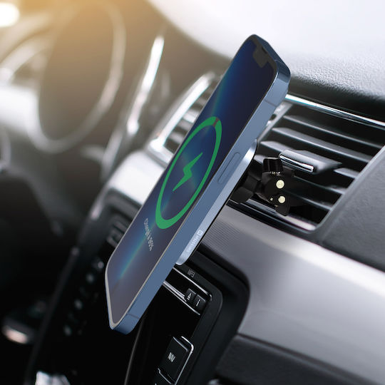 Swissten Auto Handyhalterung mit Magnet MagSafe Schwarz