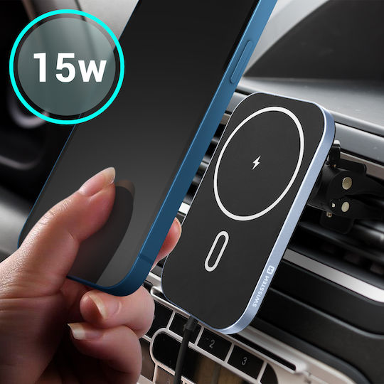 Swissten Auto Handyhalterung mit Magnet MagSafe Schwarz
