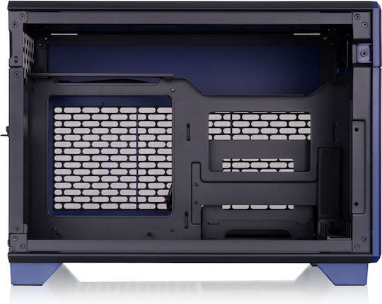Thermaltake TR100 Koralie Edition Мини Кула Кутия За Компютър Кобалтово Син