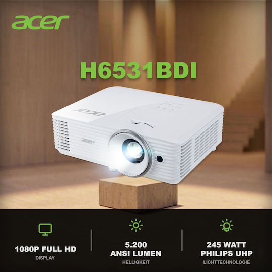 Acer Projector DLP Απλής Λάμπας με Ενσωματωμένα Ηχεία MR.JW011.00G
