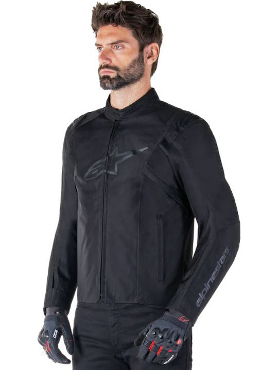 Alpinestars T-sps V2 Wp Χειμερινό Ανδρικό Μπουφάν Μηχανής Αδιάβροχο Μαύρο