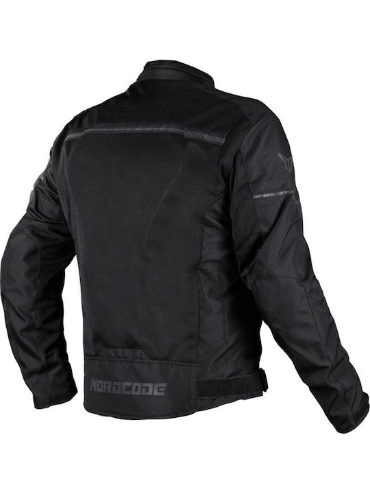 Nordcode Ergo Winter Men's Motorcycle Jacket Softshell Black
