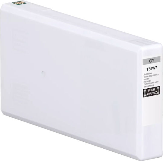 Epson T55W7 Γνήσιο Μελάνι Εκτυπωτή InkJet Γκρι (C13T55W700)