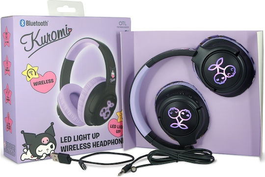 OTL KU1526 Wireless Bluetooth On Ear Headphones with 12 Hours Playing Time Black