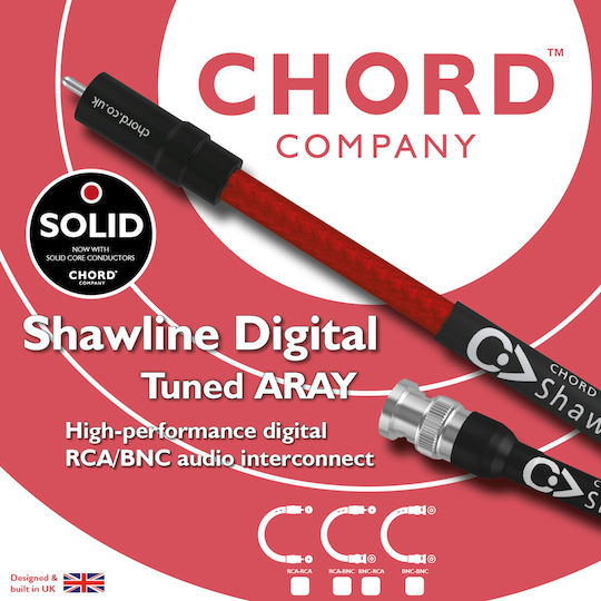 Chord Shawline Digital Cable RCA male - RCA male 0.5m