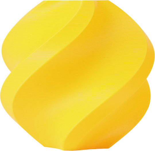 Bambu Lab PLA 3D Printer Filament 1.75mm Yellow 1kg 1pc Spool