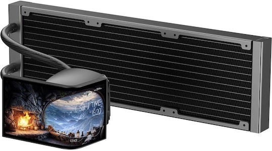 Krux HydroArc 360 Υδρόψυξη AIO CPU με 3 Ανεμιστήρες 120mm