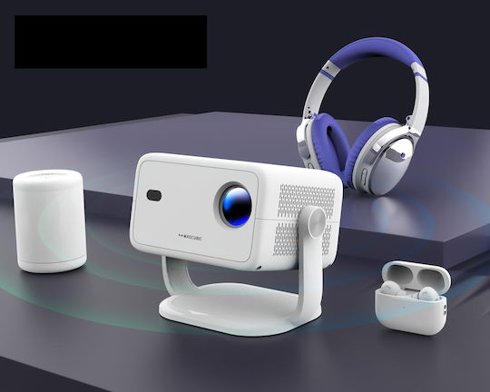 Mini Projector LCD Full HD with Wi-Fi and Built-in Speakers B0DLGQDGF8