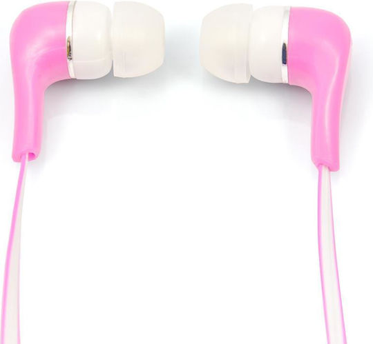 MSonic Ακουστικά Ψείρες In Ear MH132E Ροζ