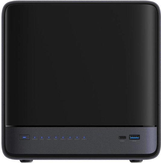 Minisforum NAS N5 Air NAS с 5 слота за HDD/M.2/SSD и 2 Ethernet порта