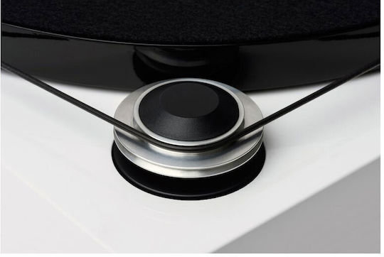 Pro-Ject Audio Essential III + Ortofon OM10 Πικάπ με Belt Drive και Προενίσχυση Μαύρο