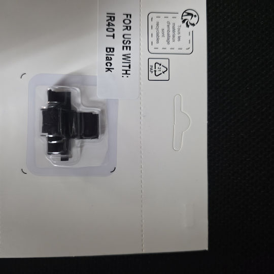 Compatible Ribbon Ink Cartridge Taschenrechner for Casio Schwarz 1Stück (TRIBIR40T)