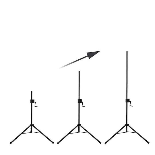 STAND4ME PA Speaker Tripod maximum height 210cm