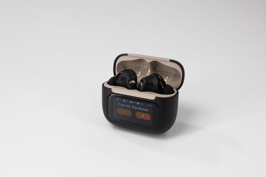 AGM Buds 9 Casti Bluetooth Handsfree cu Rezistență la Transpirație și Husă de Încărcare Negre