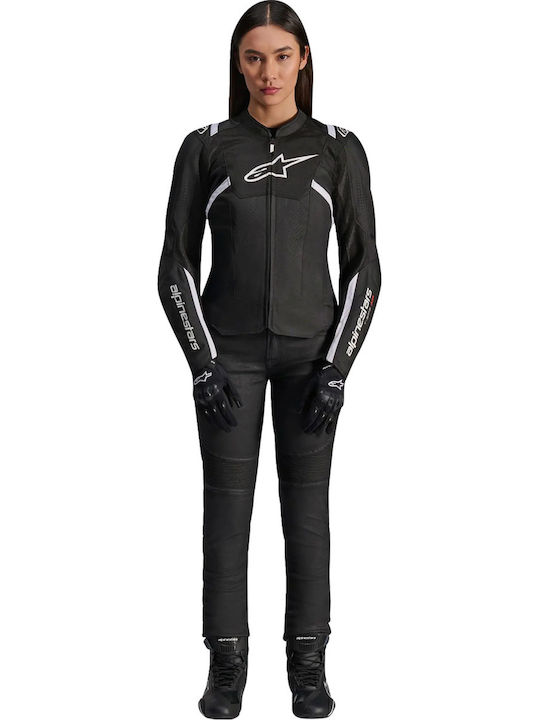 Alpinestars T-SPS Air V2 Summertime Women Riding Jacket Black/White