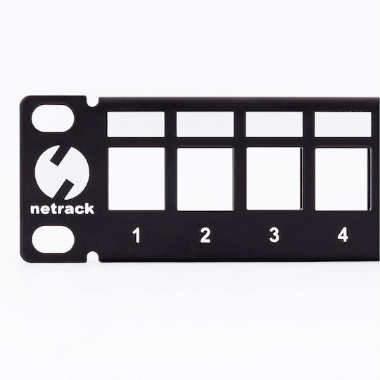 Panou de Conexiuni Netrack 19" 24x Keystone UTP Priză 104-20 4583454 5908268779384