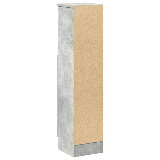 vidaXL Стенна Баня Колона 20.5x22x90см Сива