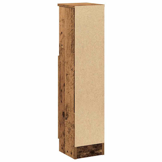 vidaXL Στήλη Μπάνιου Τοίχου Μ20.5xΒ22xΥ90cm Καφέ