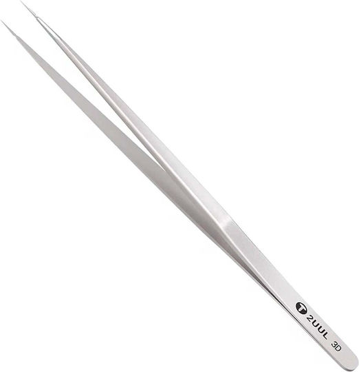 2uul Pensete Drepte de Precizie 3D Cap Finisat Manual Micro-sudură Gri