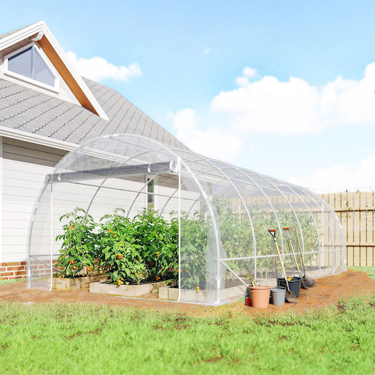 Outsunny 84H-443V02CR Κάλυμμα Θερμοκηπίου 3x6x2m