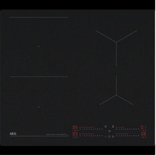 AEG 7000 Sense Επαγωγική Εστία Αυτόνομη με Λειτουργία Κλειδώματος 58x51εκ. MattFinish