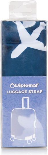 Diplomat Покривало за Багаж Синьо Large 62-78cm