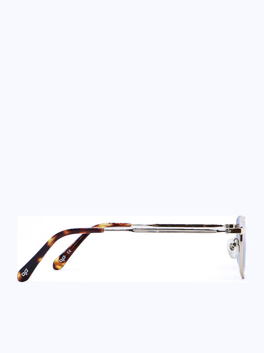 OJO Sunglasses Unisex Γυαλιά Ηλίου με Χρυσό Σκελετό και Χρυσό Ντεγκραντέ Φακό 12OTR52394