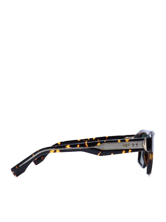 OJO Sunglasses Unisex Γυαλιά Ηλίου με Καφέ Σκελετό και Καφέ Polarized Φακό 28OTR33432