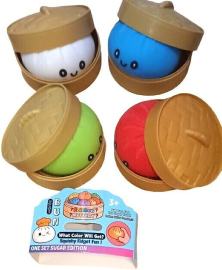Dumpling 8.5cm Taba World Squishy Squishy Multicolour Various Designs 1pc