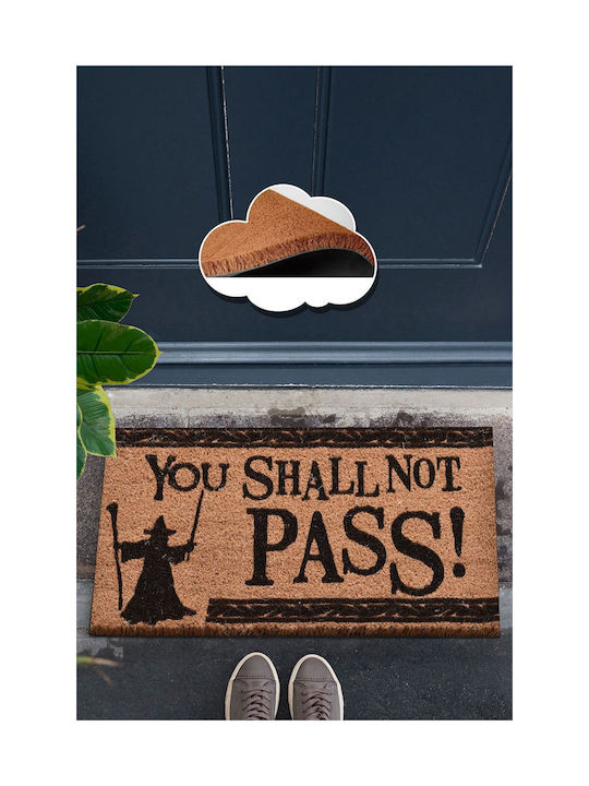 SteweHome Non-Slip White Entrance Mat 60x40cm