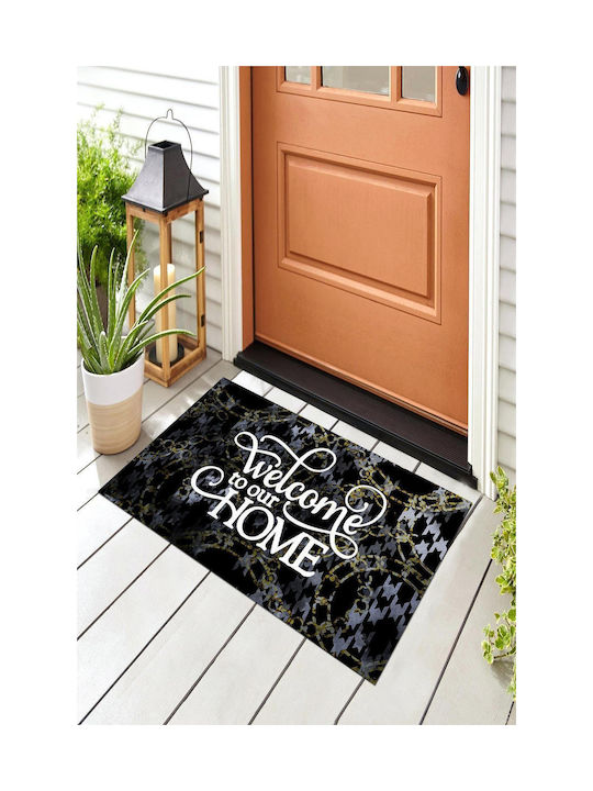 SteweHome SteweHome Non-Slip Orange Entrance Doormat 70x45cm