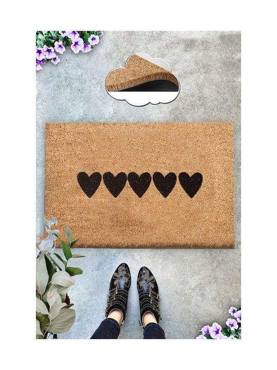 SteweHome SteweHome Multicolour Non-Slip Entrance Doormat 40x60cm