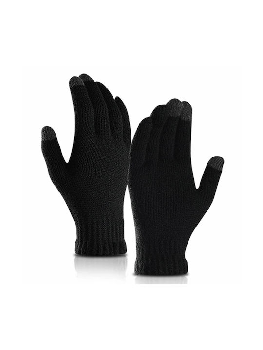 Men's Gloves Touchscreen Touch Properties Preserved-akashi Black