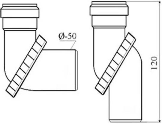 Pvc Elbow Connector Eccentric Adjustable Karlak Pi
