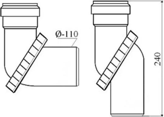 Pvc Elbow Connector Eccentric Adjustable Karlak Pi