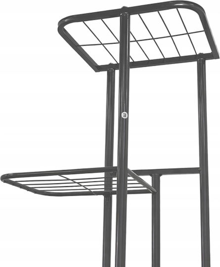 Pflanzenständer Metall Grau 141x41,5x22cm